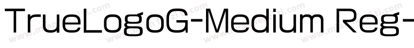 TrueLogoG-Medium Reg字体转换